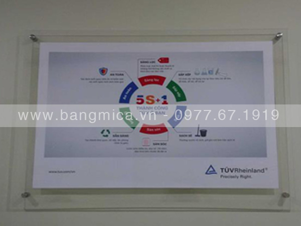 Khung poster mica - Mica Ngọc Hiếu - Công Ty TNHH Bảng Mica Ngọc Hiếu